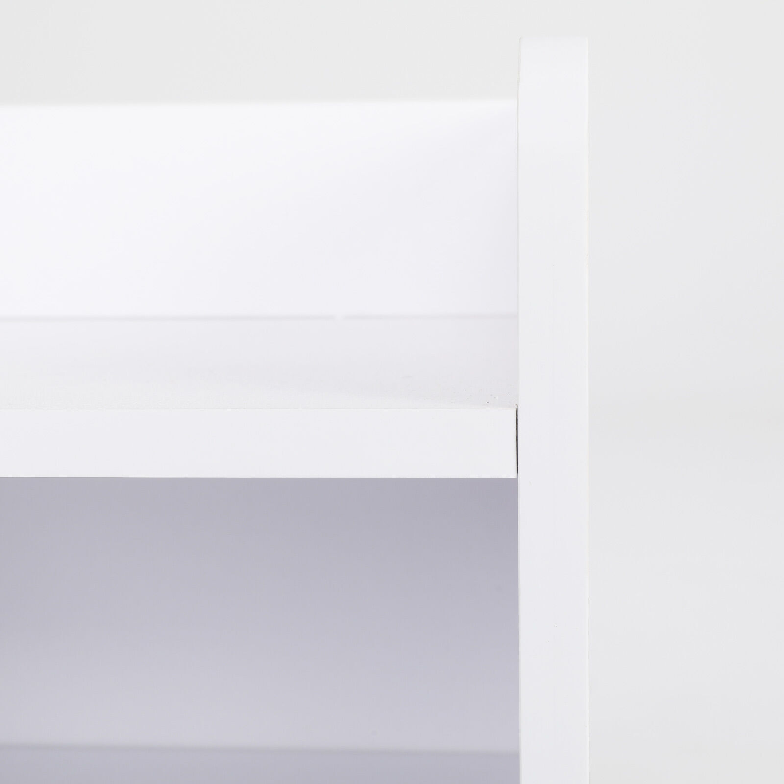 2X Bedside Table Side Storage Cabinet Nightstand Bedroom 1 Drawer 2 Shelf LARK WHITE Price