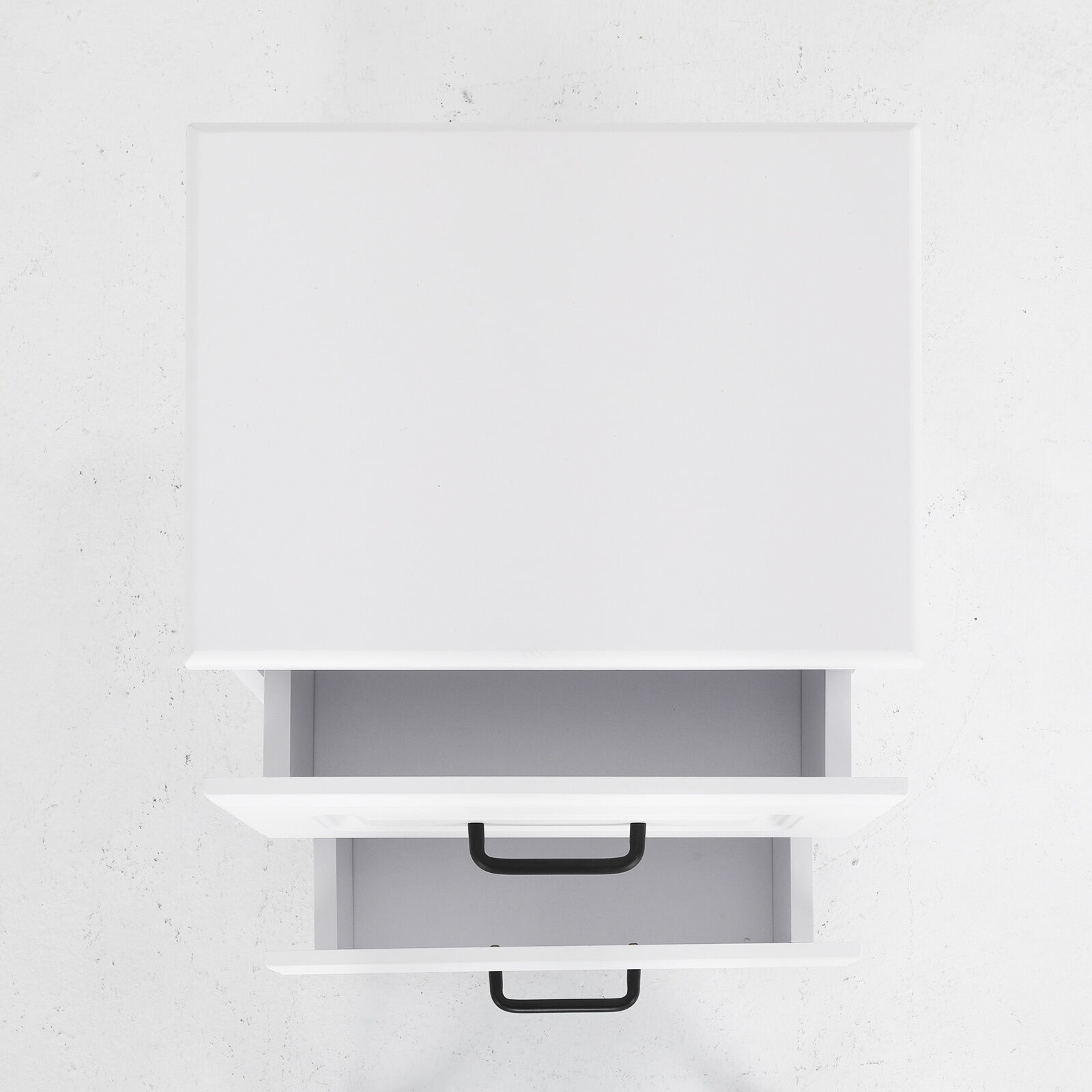 Bedside Table Side Storage Cabinet Nightstand Bedroom 2 Drawer KEVA WHITE Price