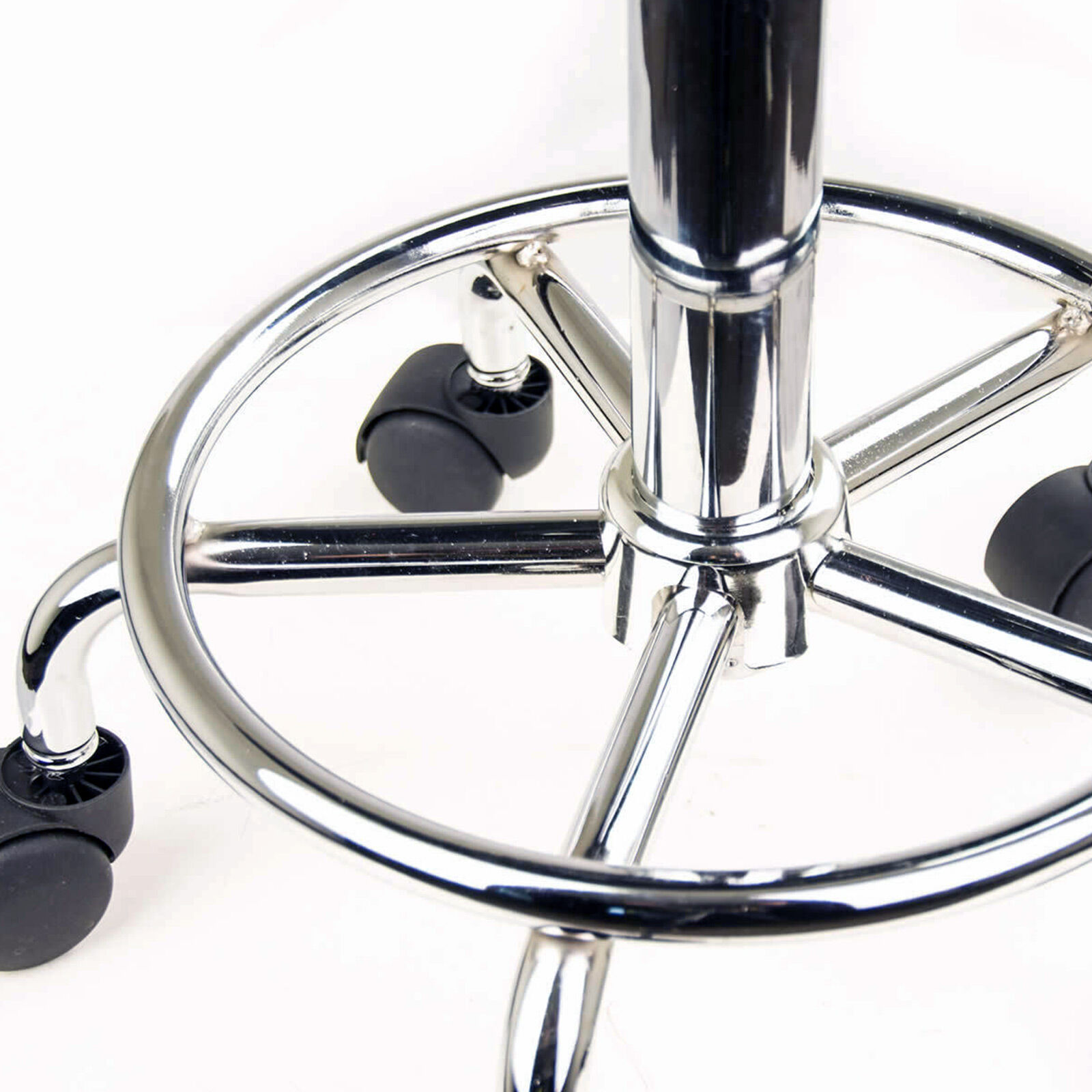 Swivel Salon Barber Stool Chair Round Type BLACK Price