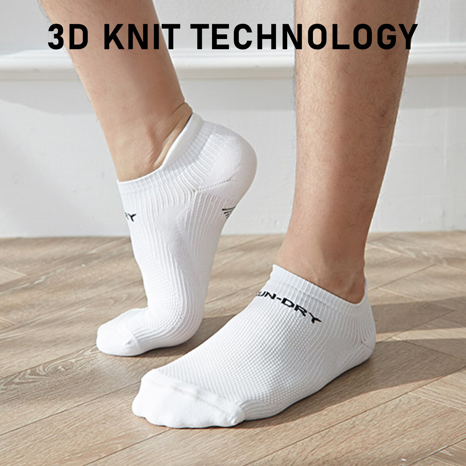 8X Rexy Seamless Sport Sneakers Socks Large Non-Slip Heel Tab WHITE Price