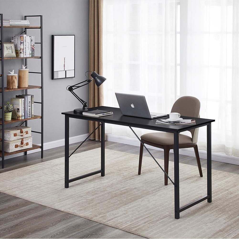 YES4HOMES Computer Desk, Sturdy Home Office Gaming Desk for Laptop, Modern Simple Style Writing Table, Multipurpose Workstation Price