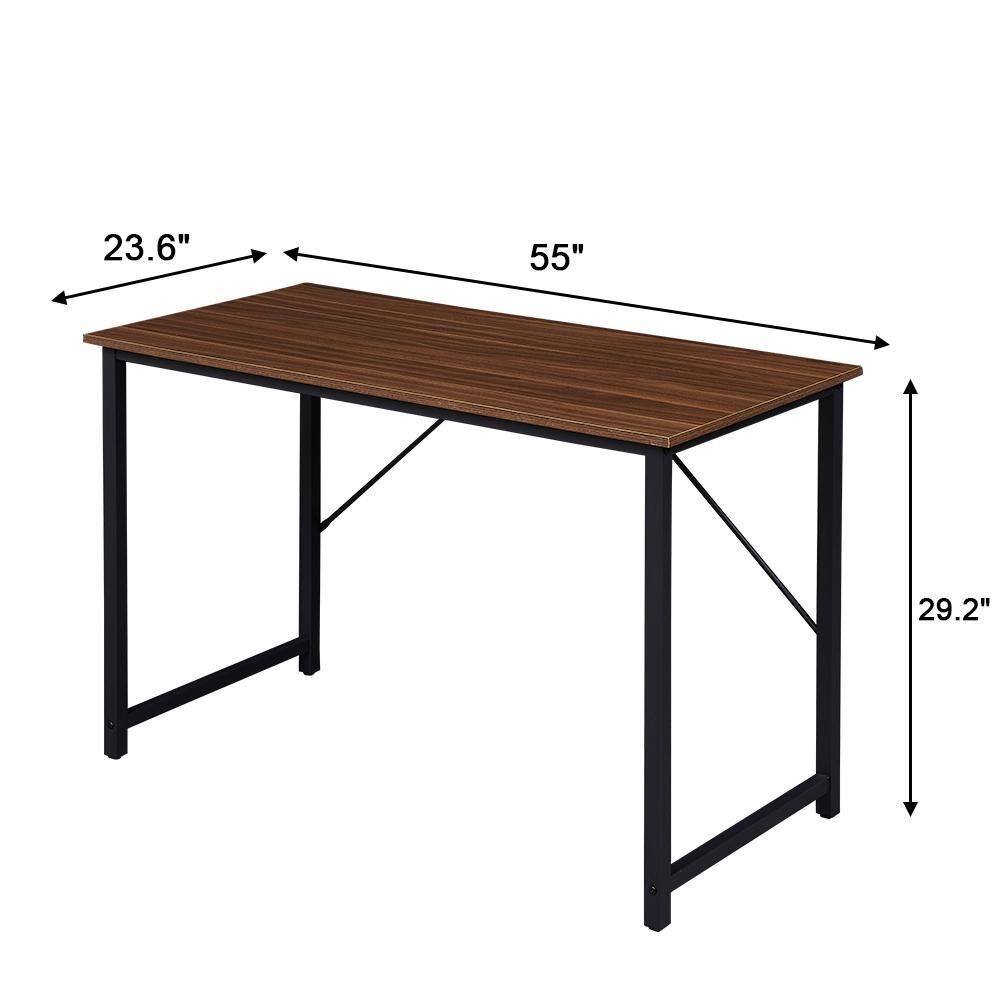 YES4HOMES Computer Desk, Sturdy Home Office Gaming Desk for Laptop, Modern Simple Style Writing Table, Multipurpose Workstation Price