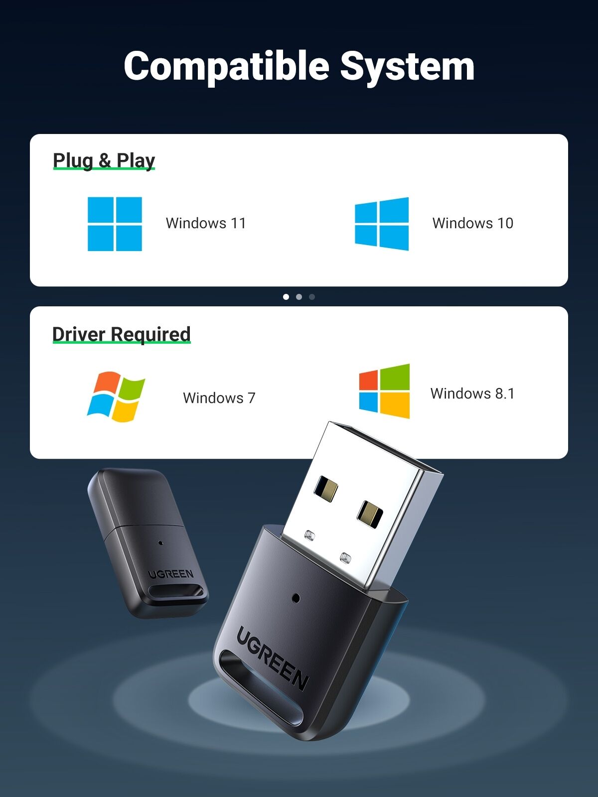 UGREEN 80890 Bluetooth 5.0 USB Adapter Price