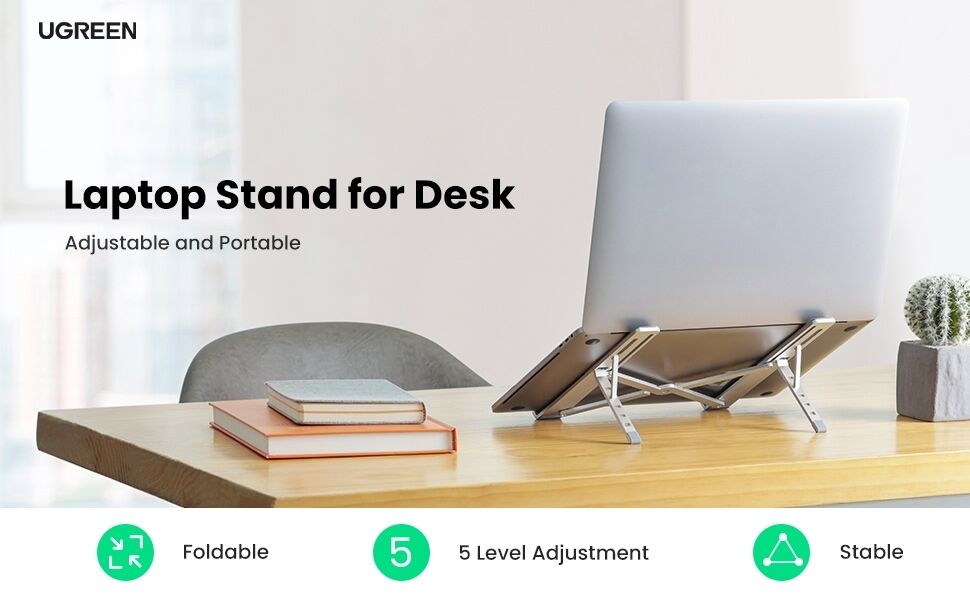 UGREEN 90312 Foldable Laptop Stand (Space Gray) Price