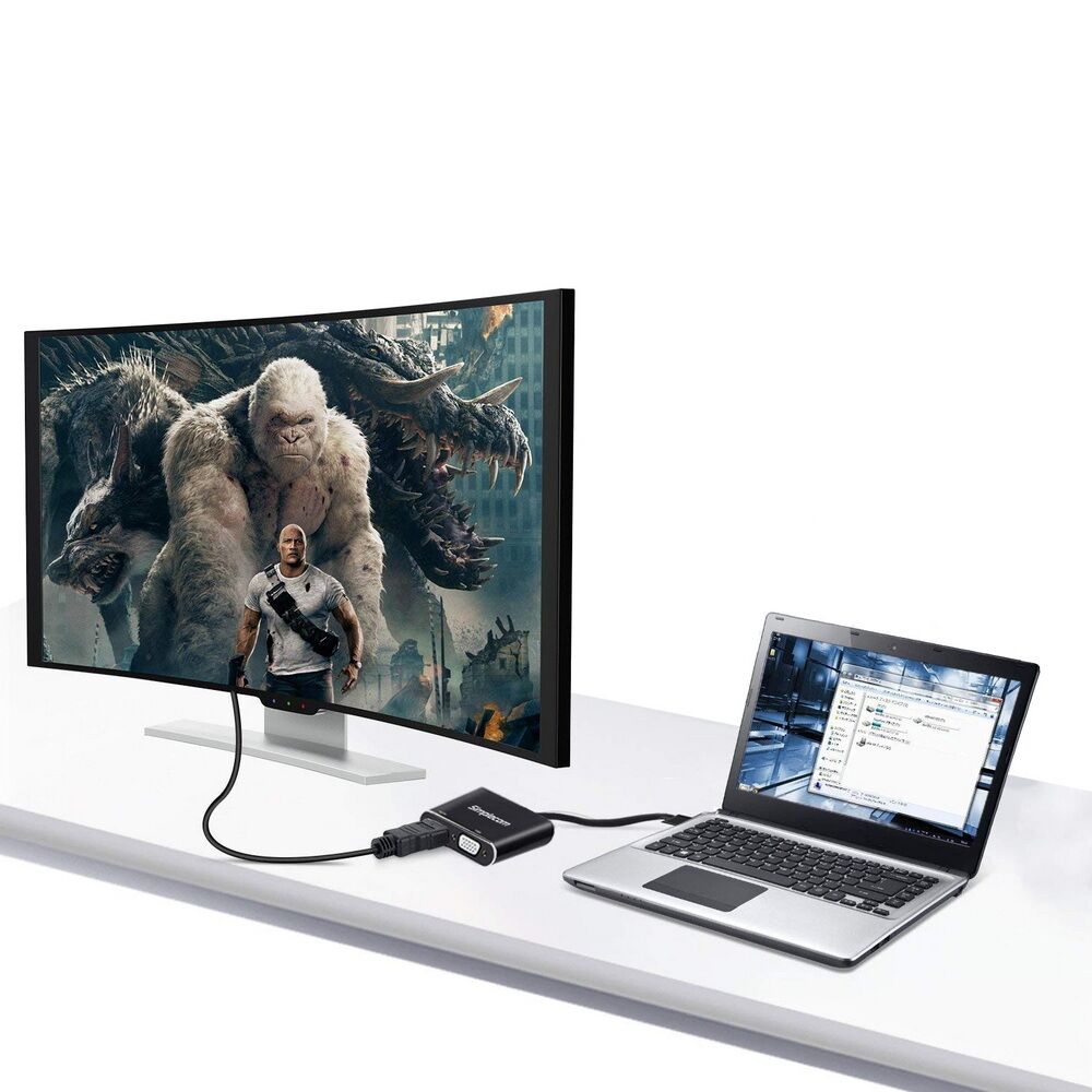 Simplecom DA316A USB to HDMI + VGA Video Card Adapter with 3.5mm Audio Price