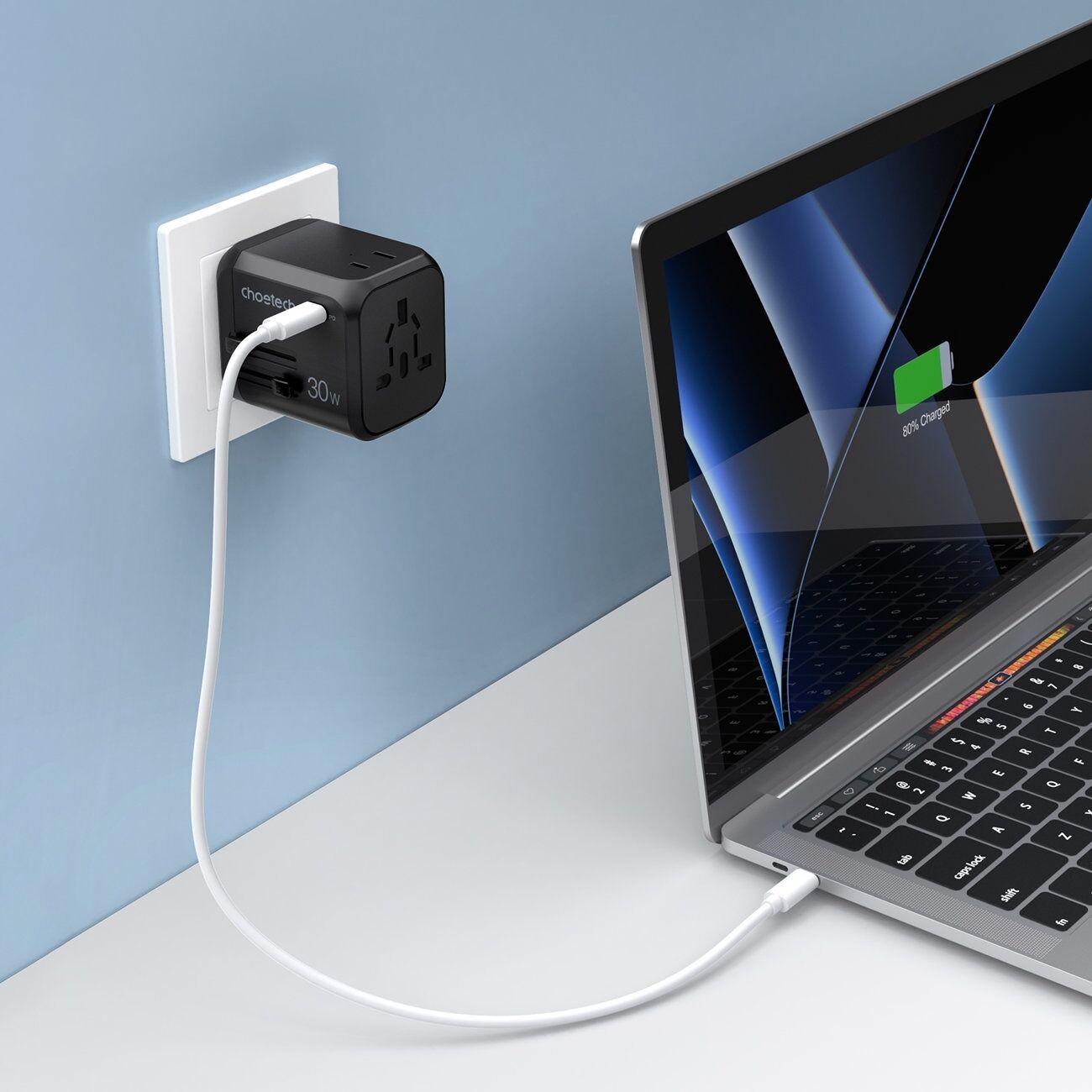 CHOETECH PD5008 30W Fast Universal GaN Travel Charger Price