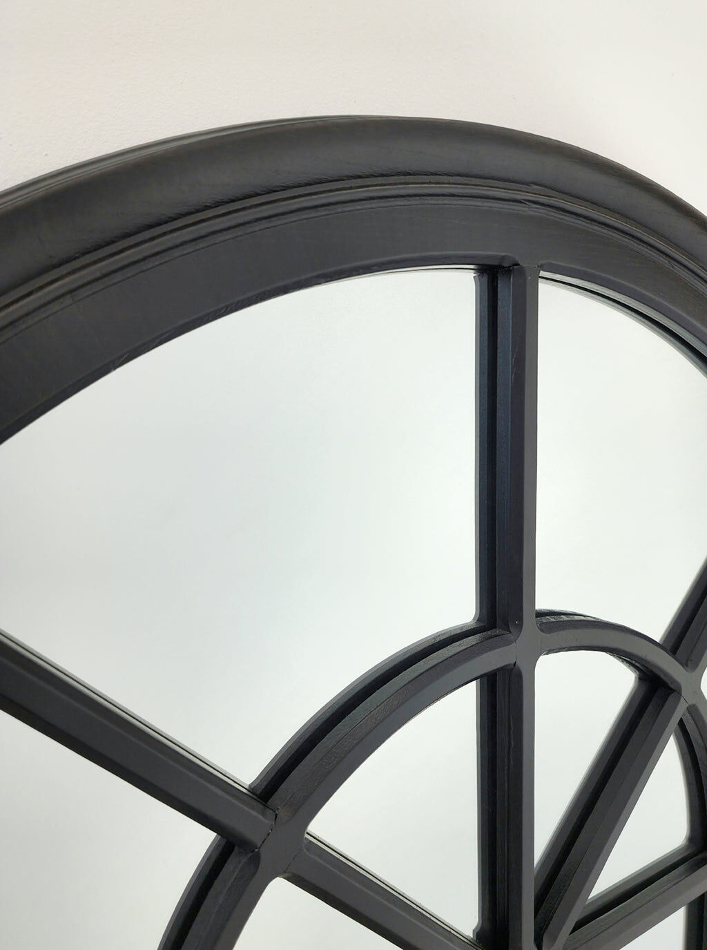 Window Style Mirror - Black Arch 70 CM x 130 CM Price