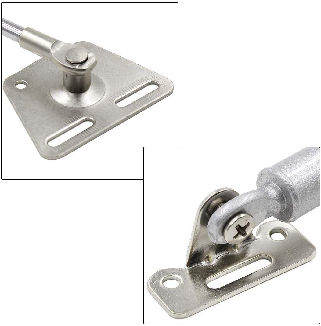 2 Pcs 100N Cabinet Door Hydraulic Hinge Metal Head Lift Support Soft Close & Buffer Telescopic Price