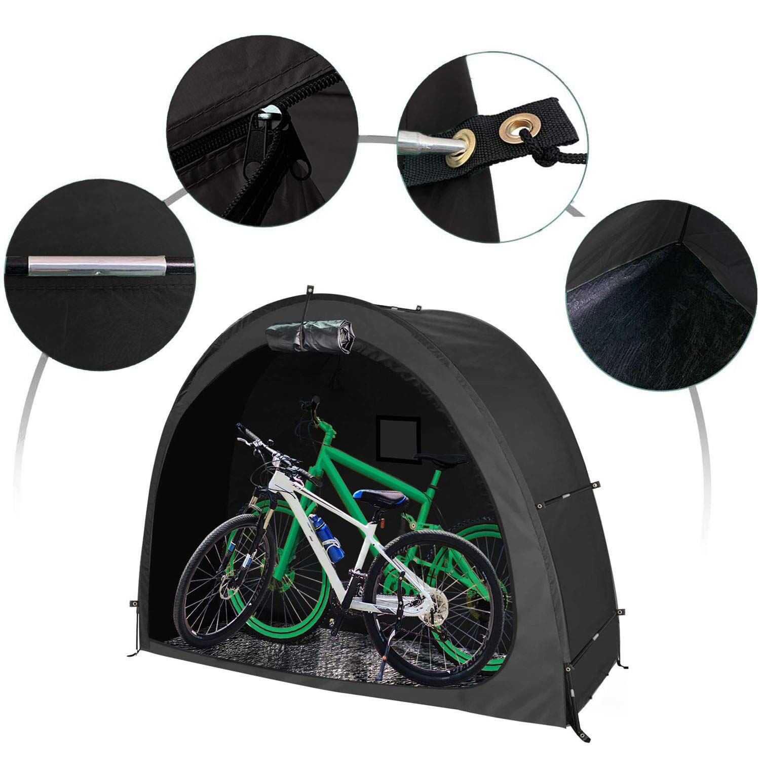 Bike Cover Storage Tent Durable Waterproof Anti-Dust Foldable Outdoor Tools Storage Shed Price