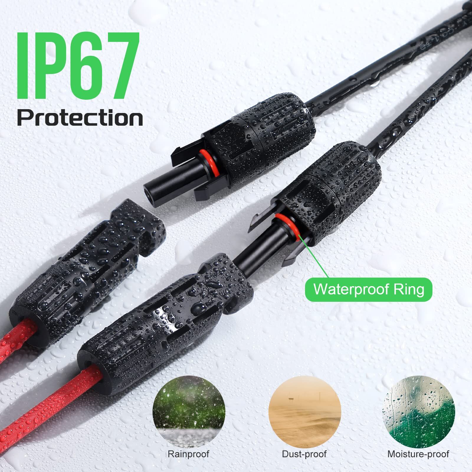 1 Pair Solar Connector Y Branch Parallel Adapter Cable Solar Panel Connectors Wire Plug Solar Panel Price