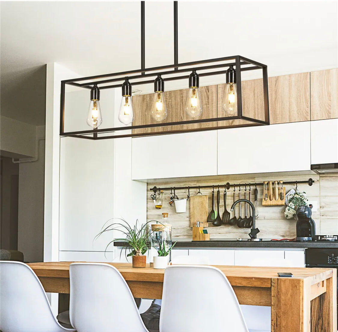 Industrial 5 Light Chandelier Price