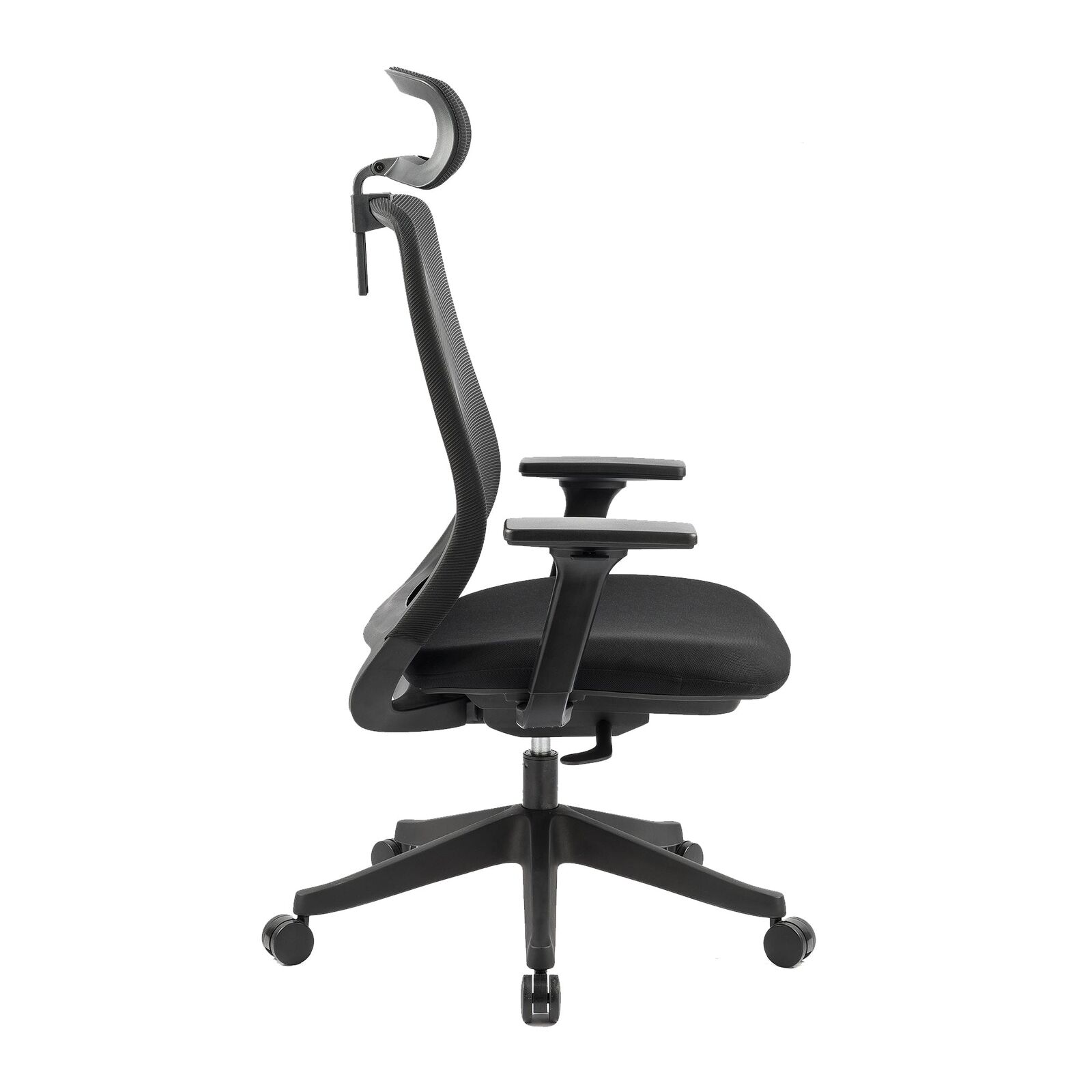 Carlie High Back Molded Foam Seat Ergonomic Office Chair In Black Price