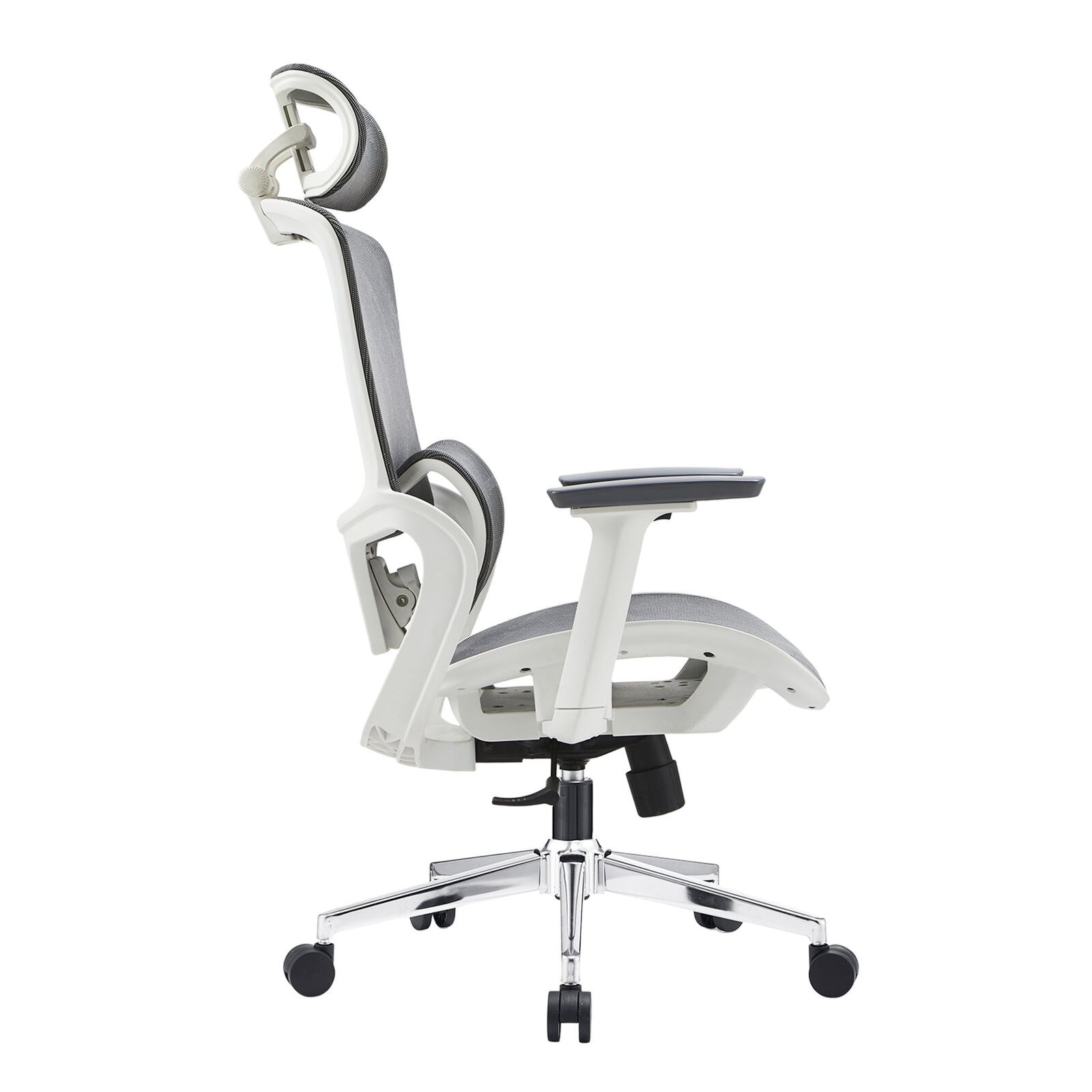 Elena High Back Full Mesh Ergonomic Office Chair In Grey Price