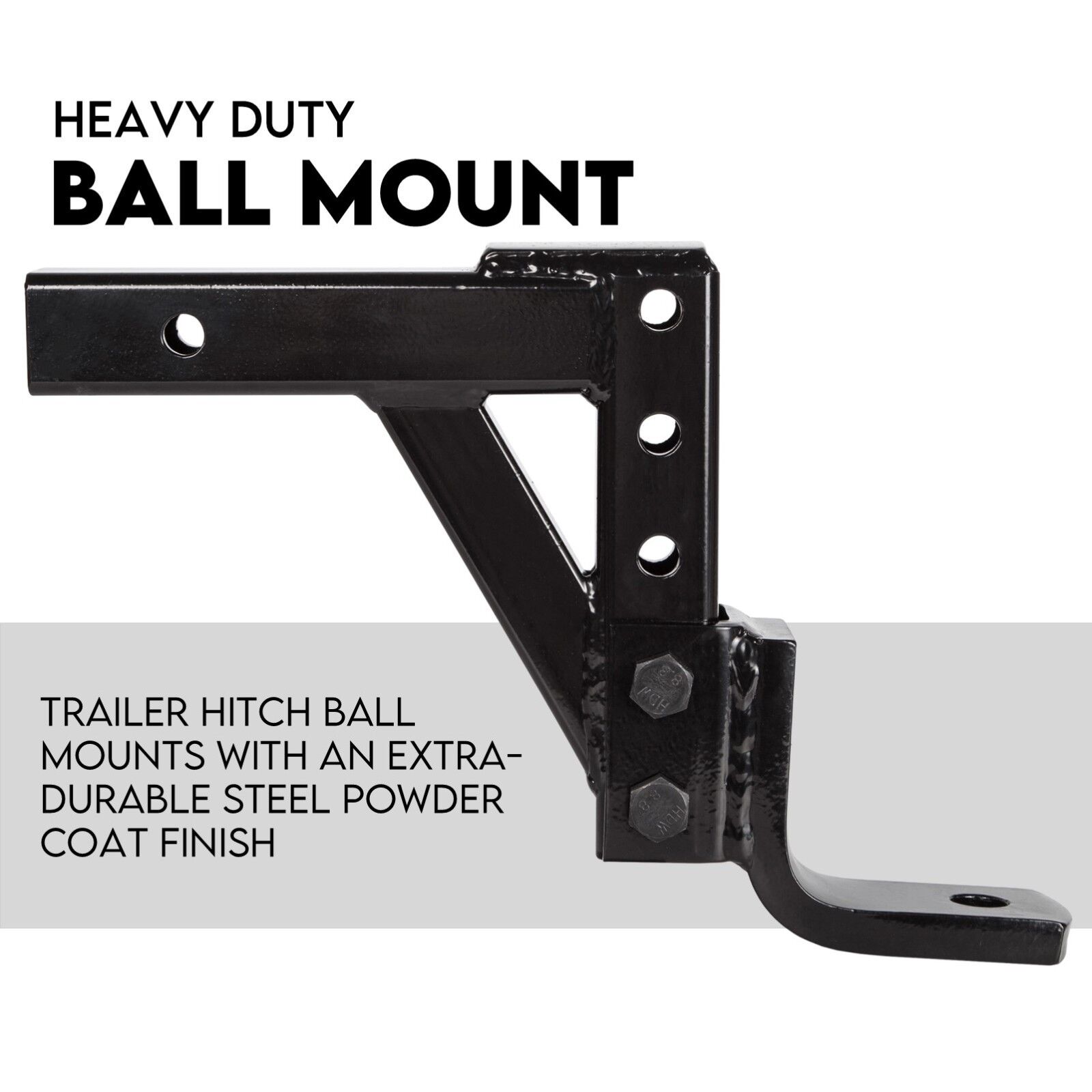Adjustable Drop Towbar Tow Bar Ball Mount Tongue Hitch Trailer Car 3500KG Price