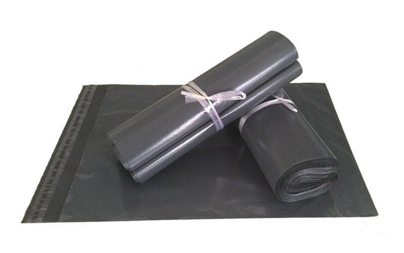 100 Bulk Buuy Pack - 400x300 mm GREY PLASTIC MAILING SATCHEL COURIER BAG POLY POSTAGE SHIPPING POST SELF SEAL Price