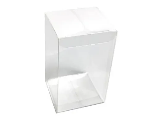 50 Pack of Large Plastic 22x14.5cm Rectangle Cube Box - Exhibition Gift Product Showcase Clear Plastic Shop Display Storage Packaging Box Price