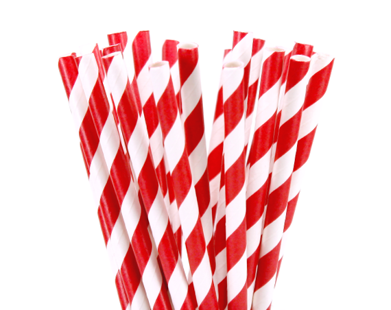 1000 Bulk Wholesale Pack Red White Drinking Straws Biodegradable Eco Paper Birthday Party Event Bistro Bar Cafe Take Away Price