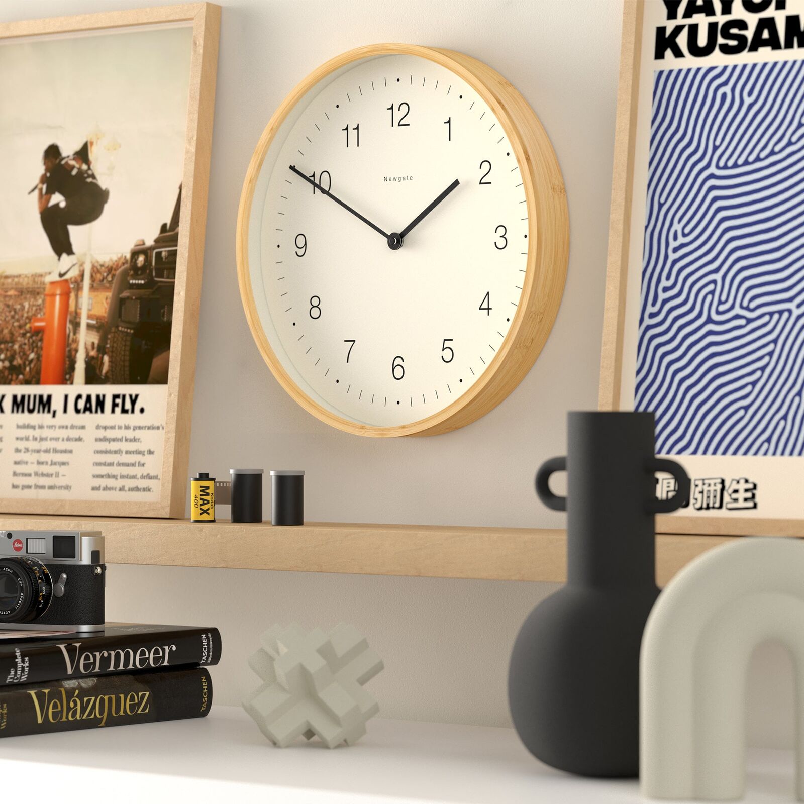 Newgate Mauritius Wall Clock - Mongoose Dial Price