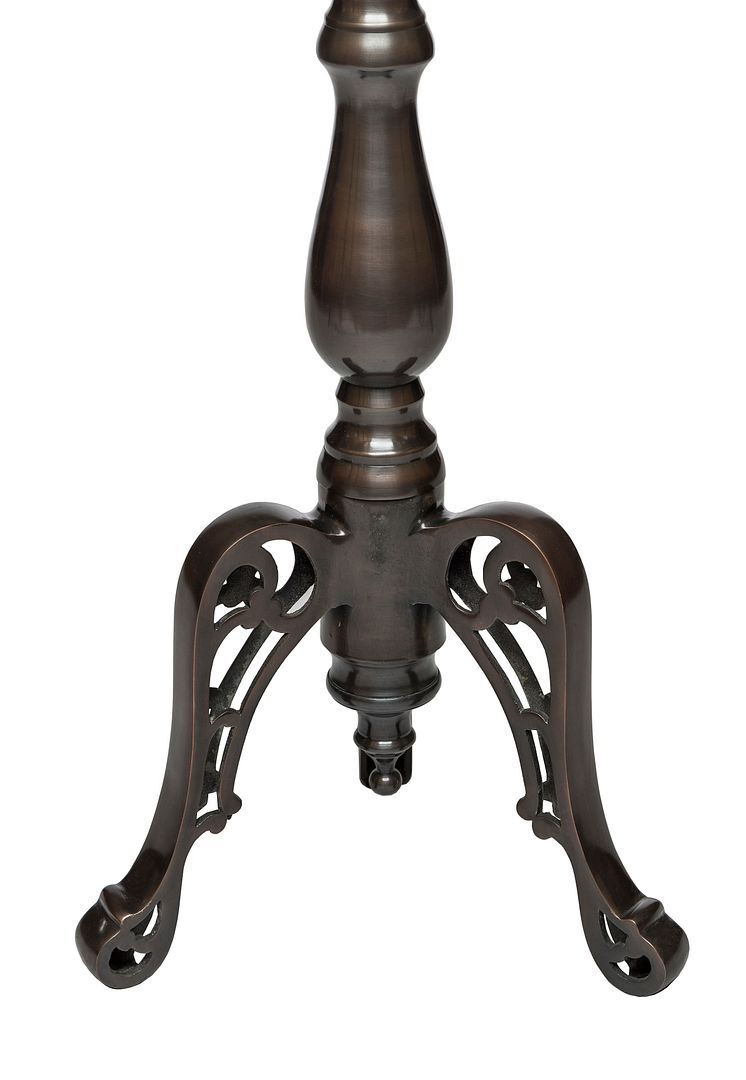 Iron Round Glass Coffee Table with Detachable Candle Holder Price