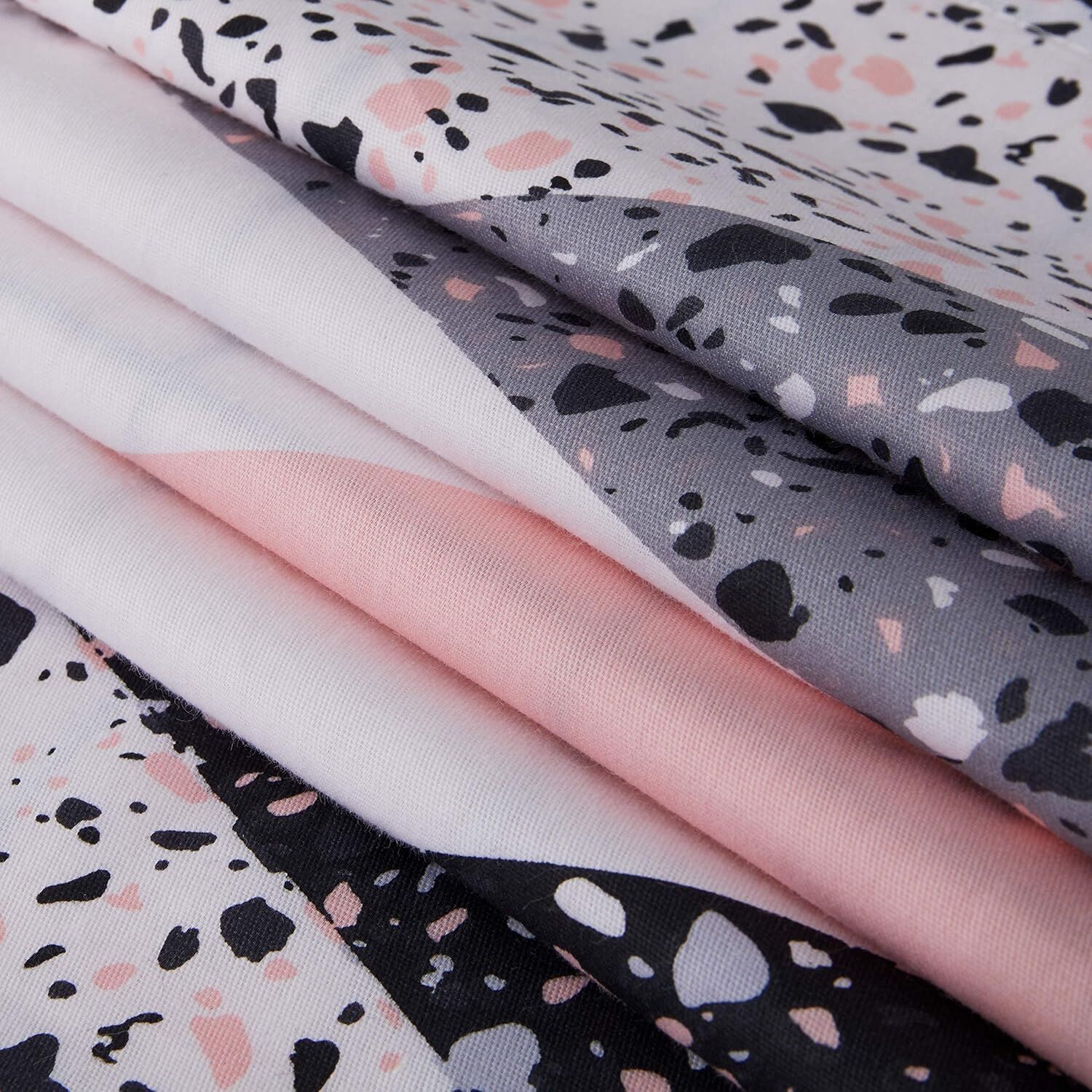 Annie 100% cotton reversible quilt cover set-king size Price