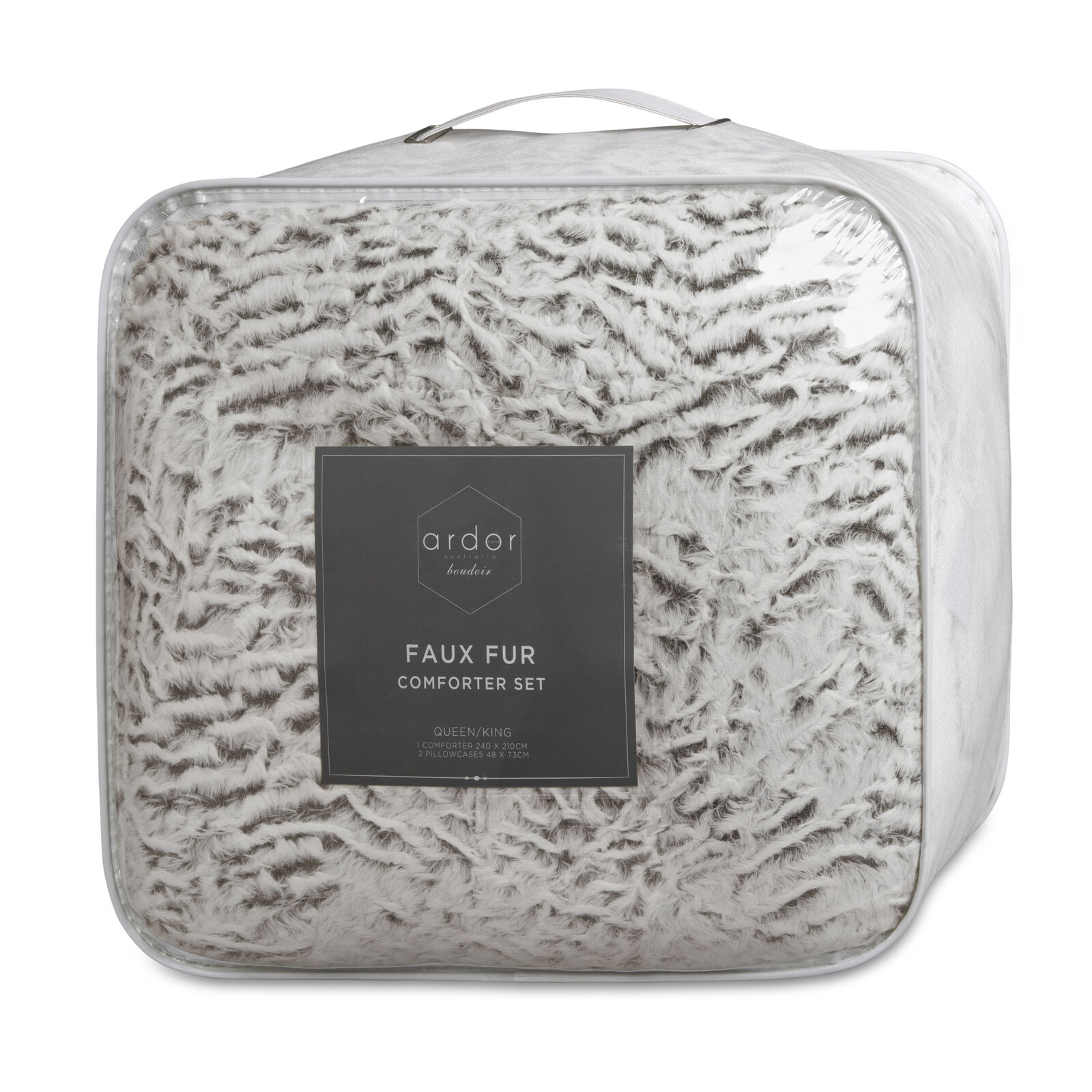 Faux Fur SHERPA 3PCE COMFORTER SET - SINGLE/DOUBLE Price