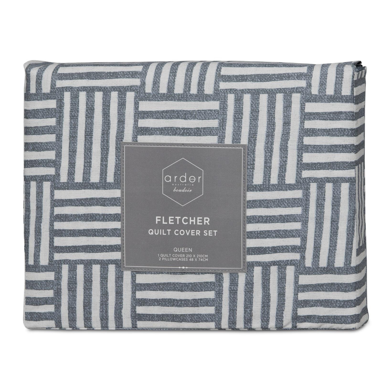 Fletcher PRINTED QUILT COVER SET - KING Price