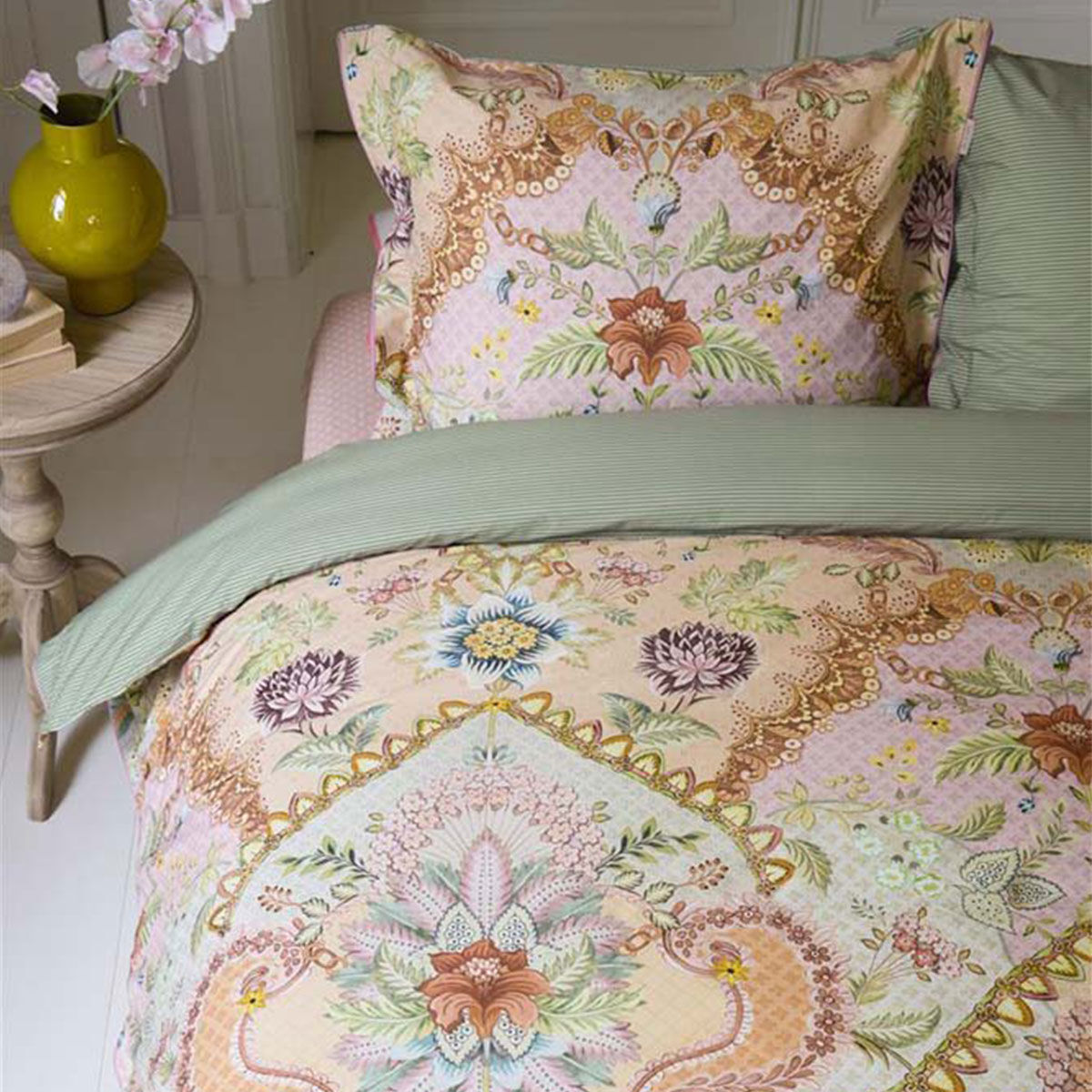 Saluti Grandi Pastel Cotton Quilt Cover Set King Price