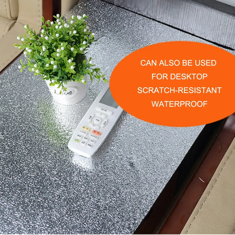 Aluminum Foil Sticker Self Adhesive Oil-proof Waterproof Kitchen Cabinet Wall(60*300cm) Price