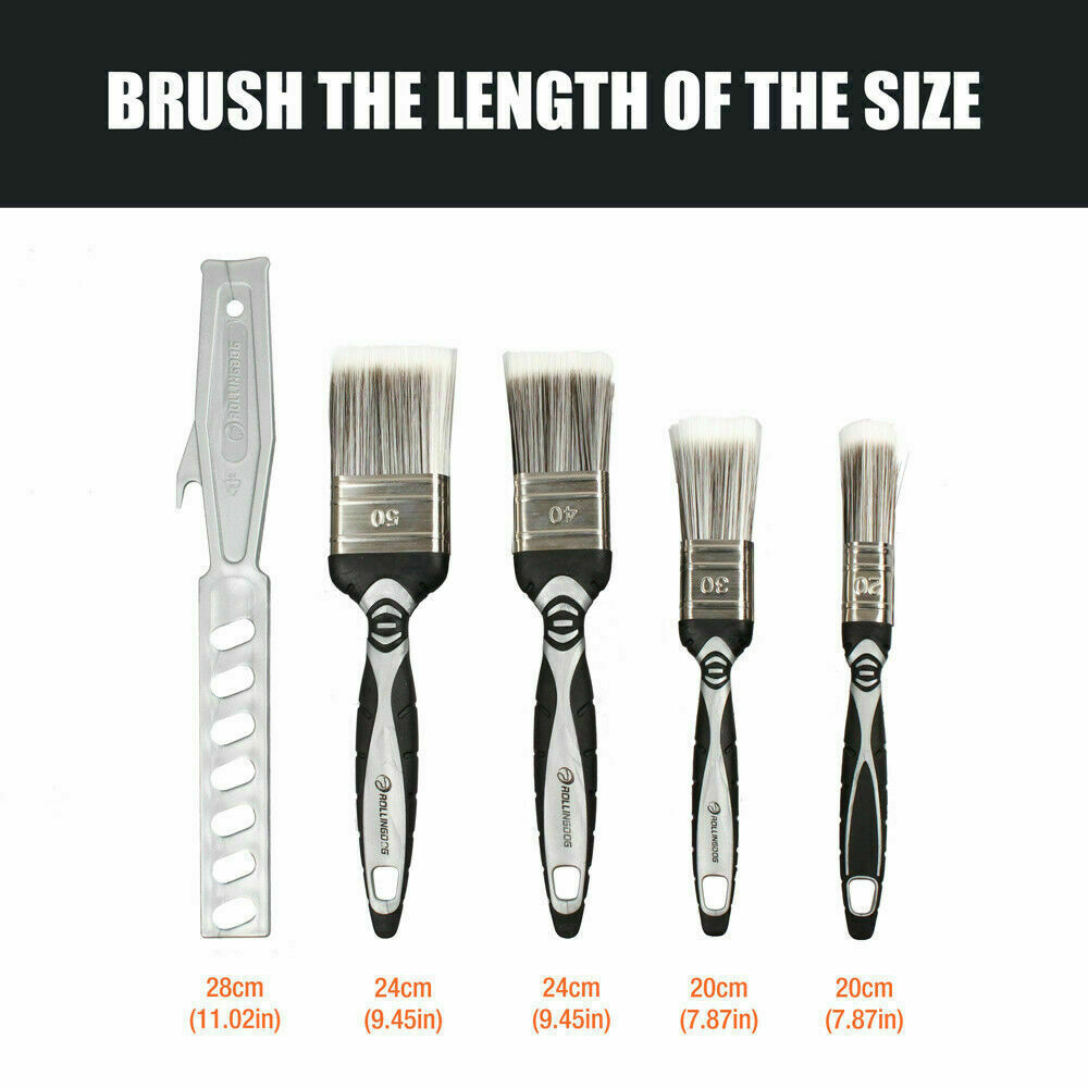 5Pc Paint Brushes Set Artist Acrylic Staining Home Garden Painting Handy Tool Price