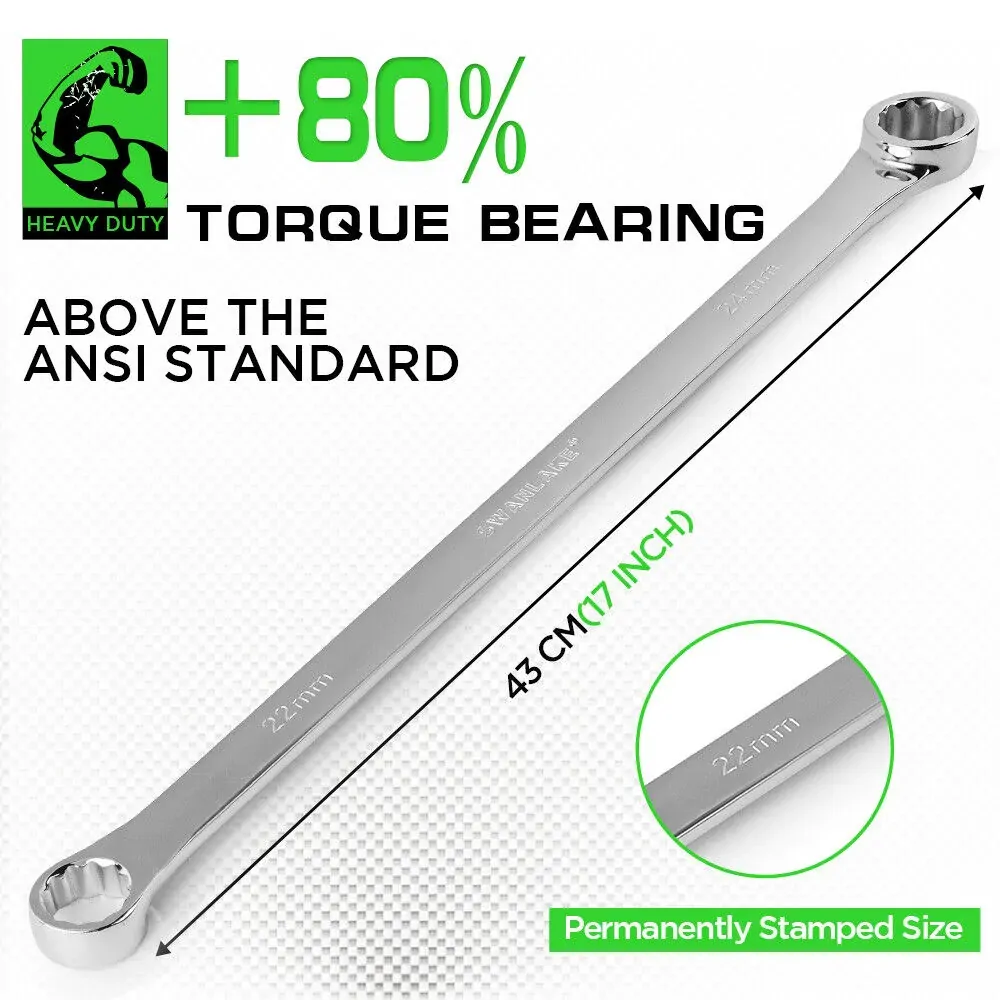 8PC Aviation Spanner Set Extra Long Wrench Double Ring CRV With Bag 8-24mm Price
