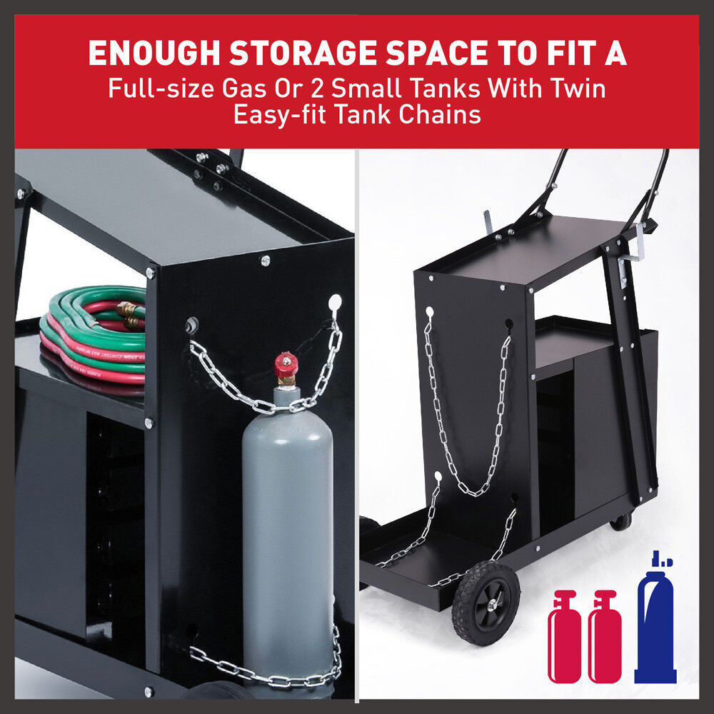 4-Drawer Welding Cart MIG Welder Trolley Cabinet TIG ARC MMA Plasma Cutter Bench Price