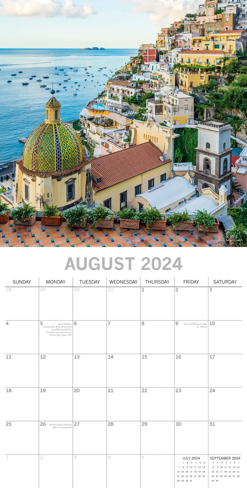 Italy 2024 Square Wall Calendar 16 Month Premium Planner Christmas New Year Gift Price