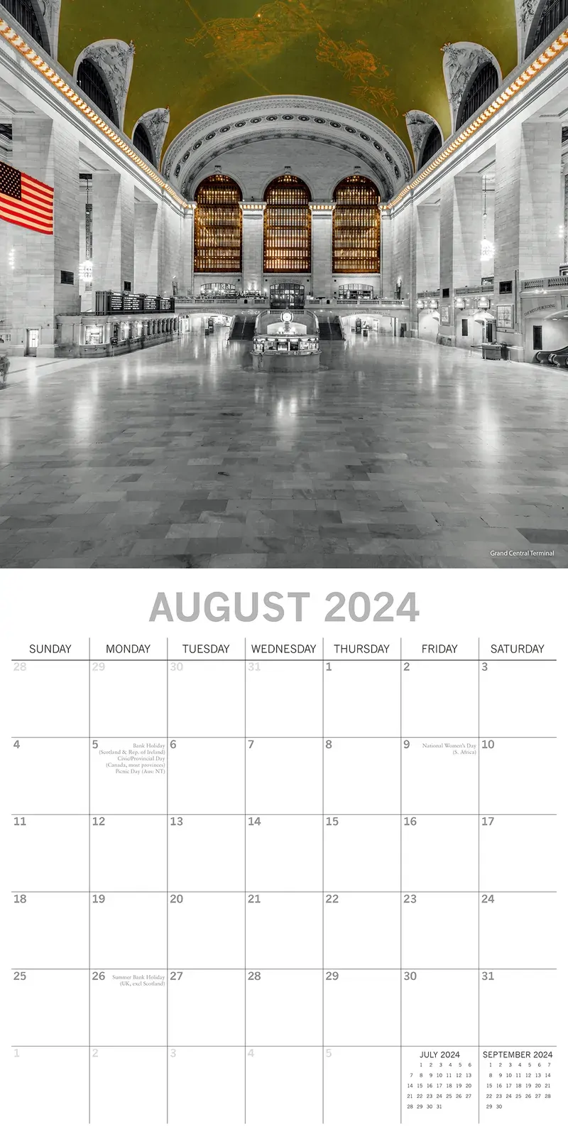 New York Limelight - 2024 Square Wall Calendar 16 Months Planner New Year Gift Price