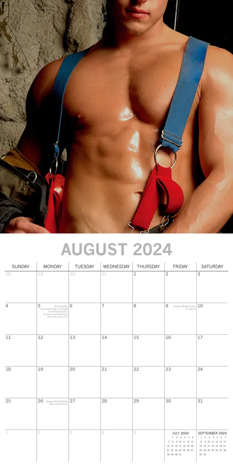 Firefighters 2024 Square Wall Calendar 16 Months Planner Christmas New Year Gift Price
