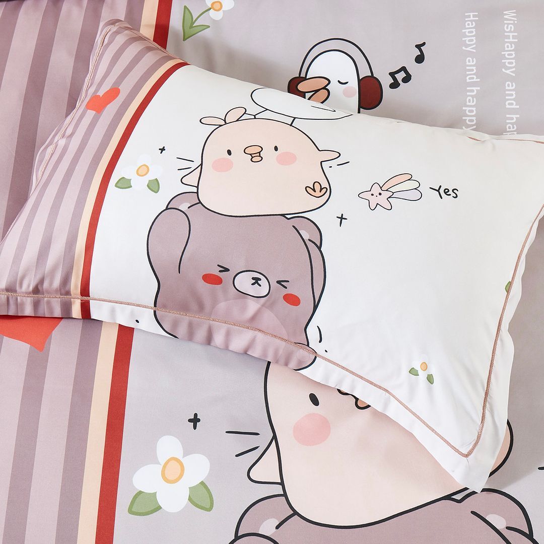 Duck Kids Quilt Cover Set - Single Size Price