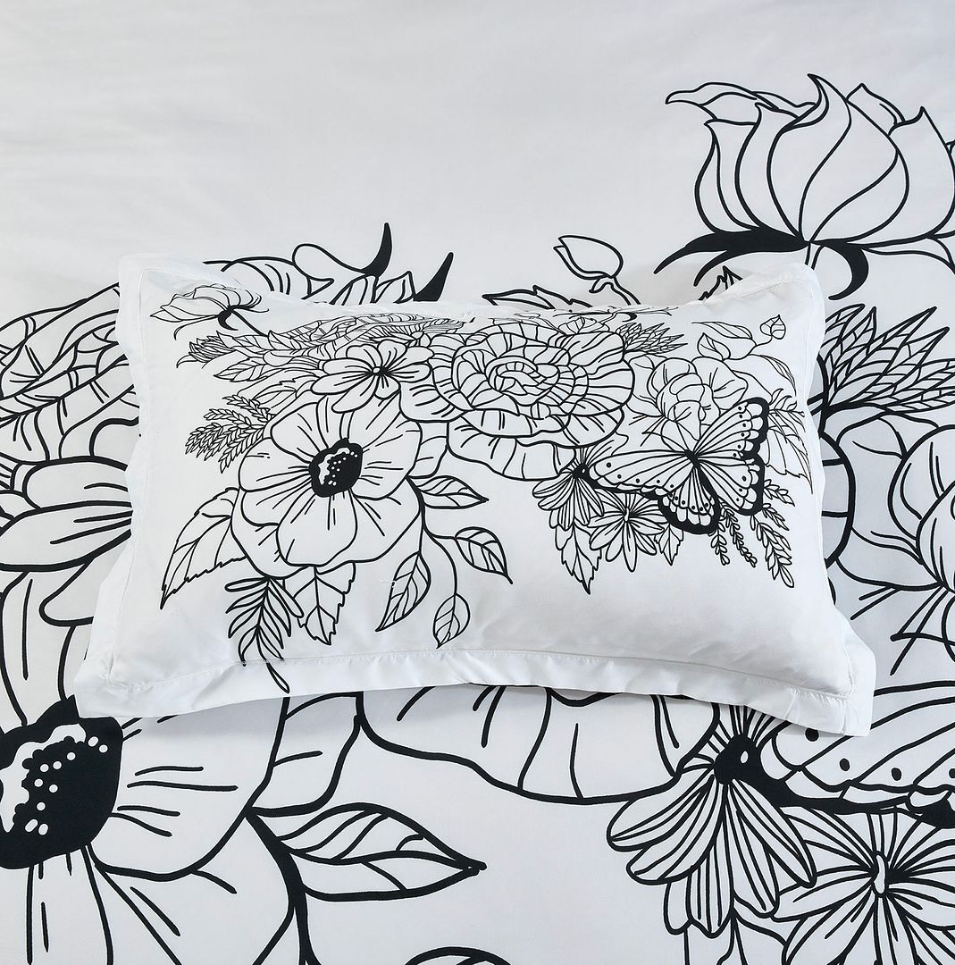 Viene Floral Quilt Cover Set - Super King Size Price