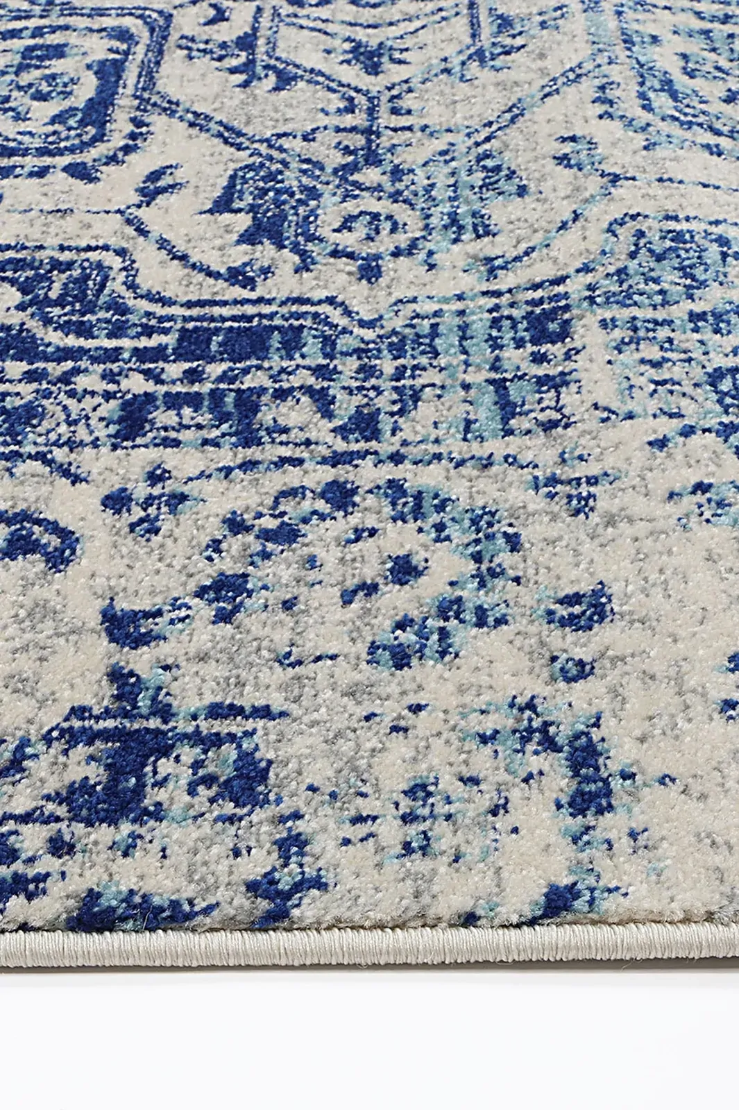 delicate-audrey-ivory-navy-rug 80x300 Price