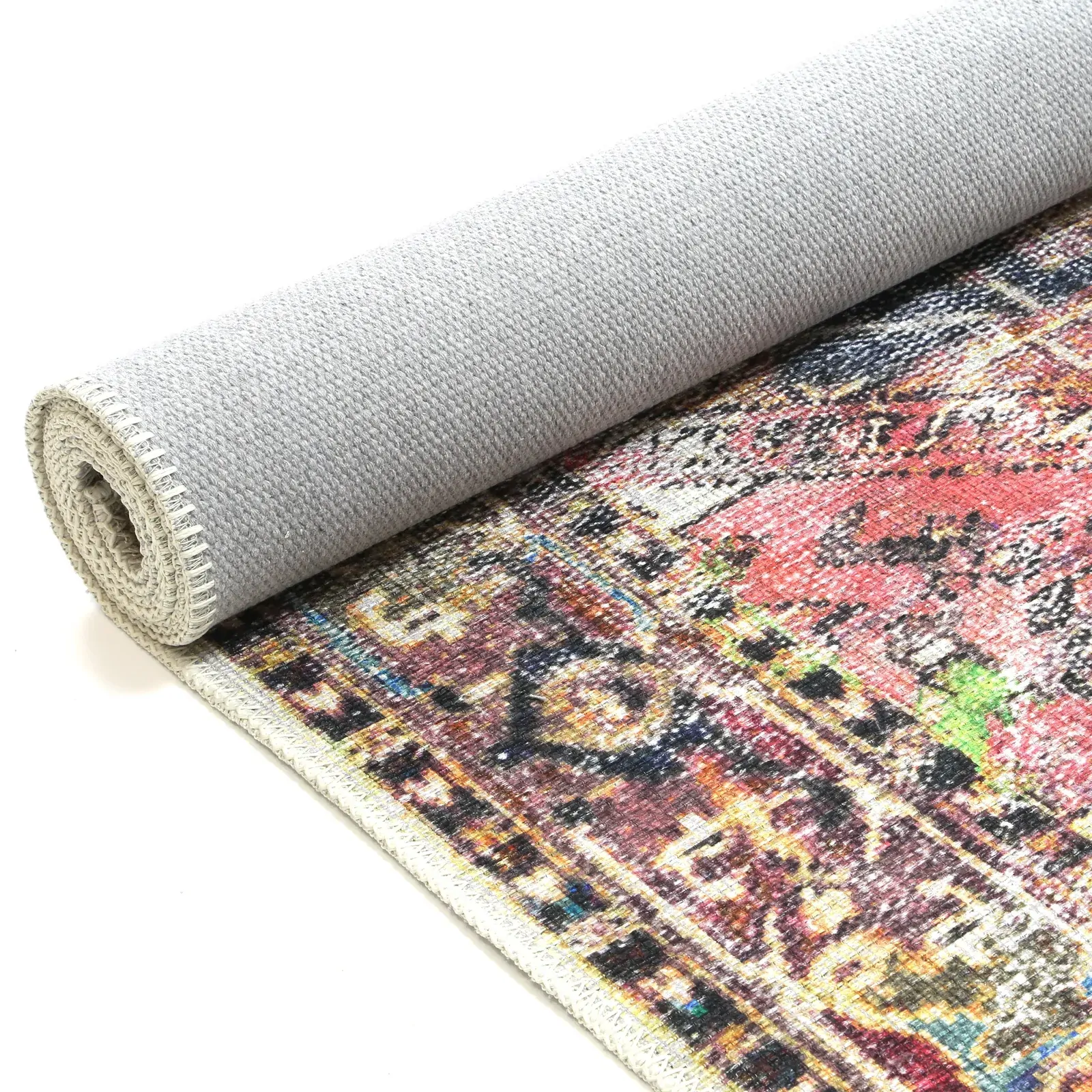 vintage-crown-ernest-multi-distressed-vintage-rug 80x300 Price