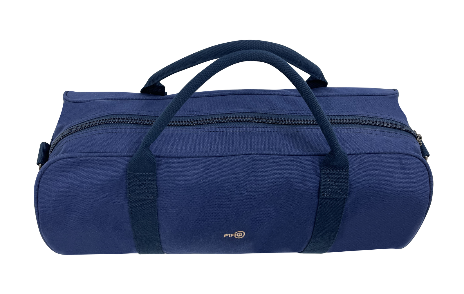 FIB Barrell Duffle Bag Travel Cotton Canvas Sports Luggage - Blue Price