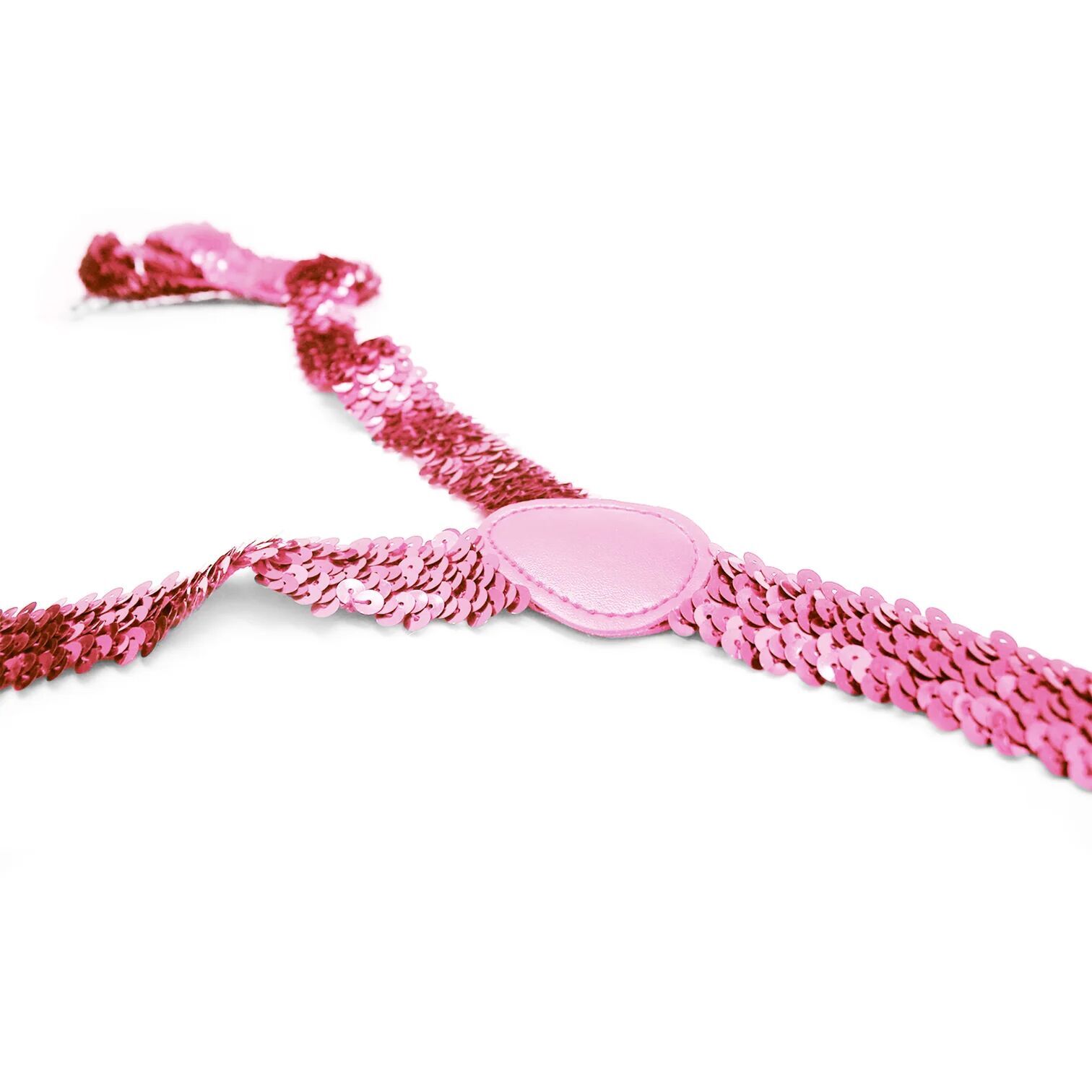 2x Mens Suspenders Braces Adjustable Strong Clip On Elastic Formal Wedding Slim - Light Pink (Sequin) Price