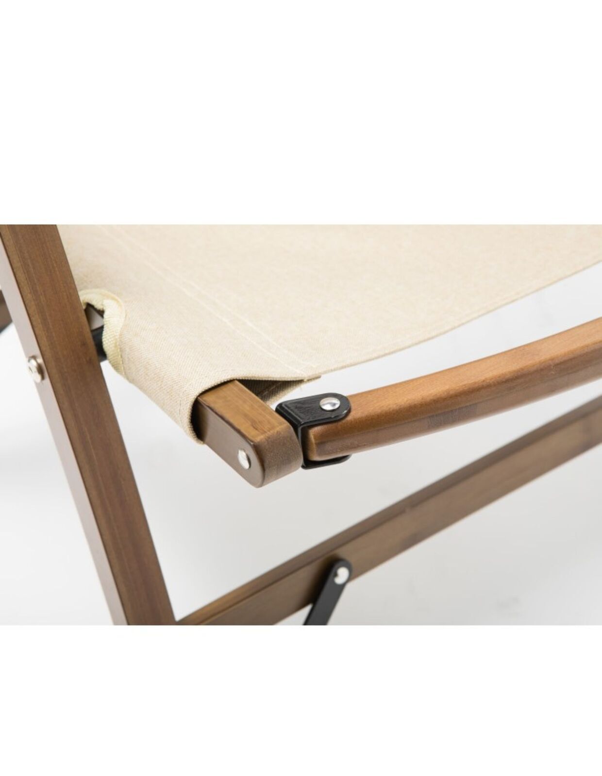 2x Bamboo Foldable Outdoor Camping Chair Wooden Travel Picnic Park Folding - Khaki/Beige Price