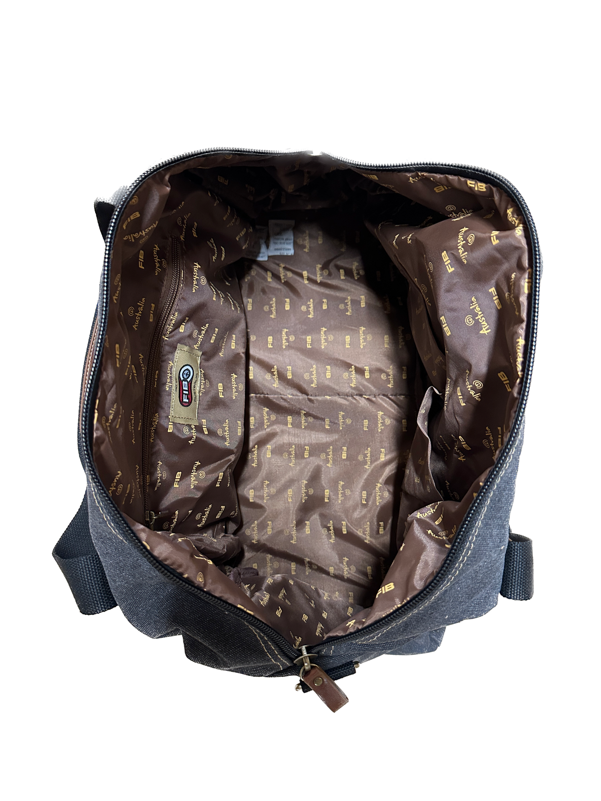 FIB 52cm Canvas Travel Duffle Bag Casual Duffel - Black Price
