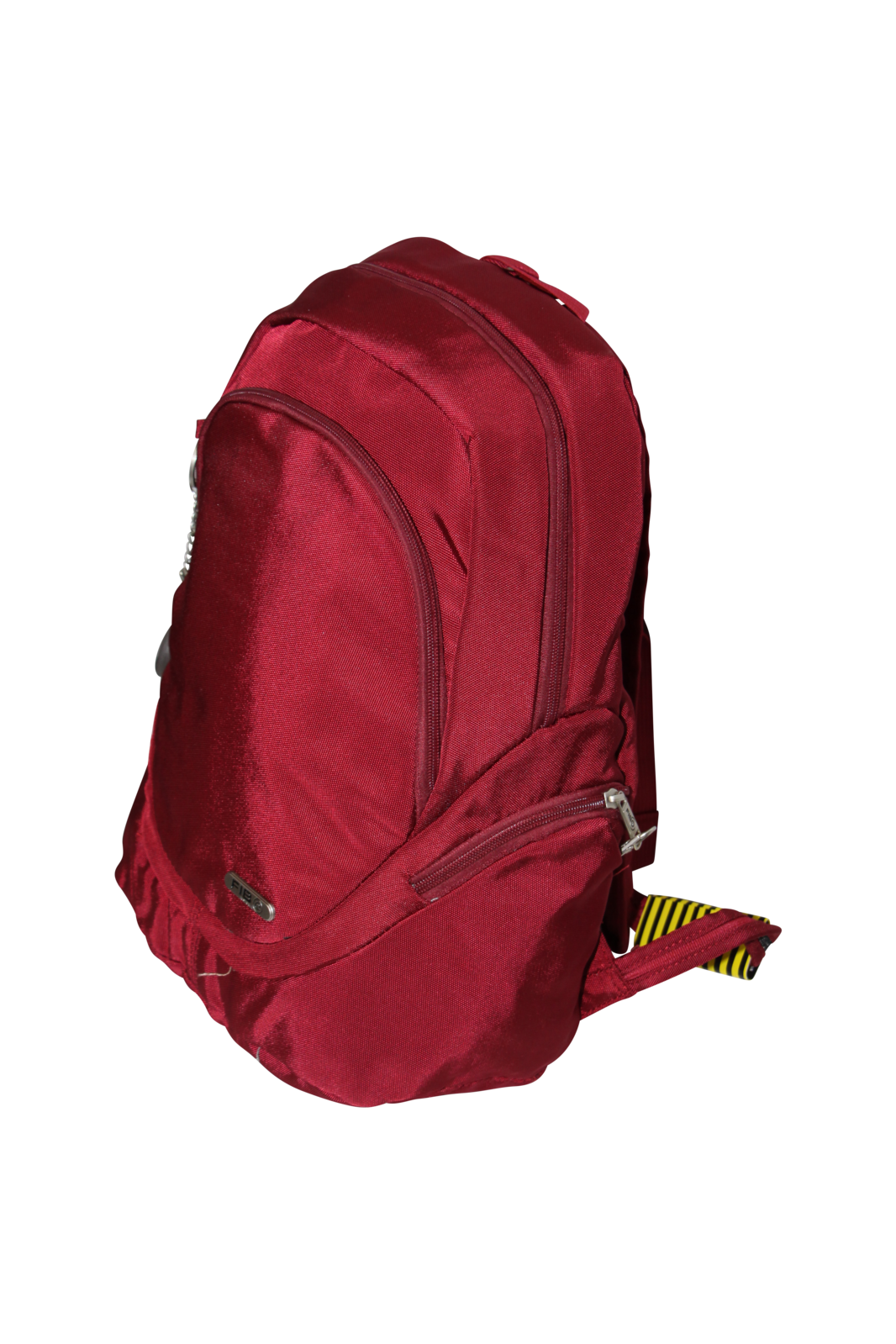 FIB Mens Backpack Travel Rucksack Shoulder Bag - Burgundy Price