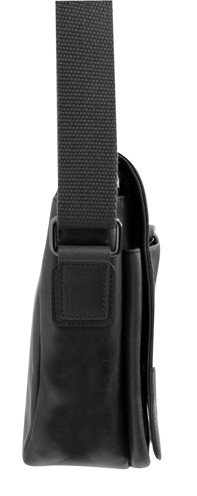 Futura Mens Laptop Messenger Sling Bag School Work Shoulder Strap - Black Price