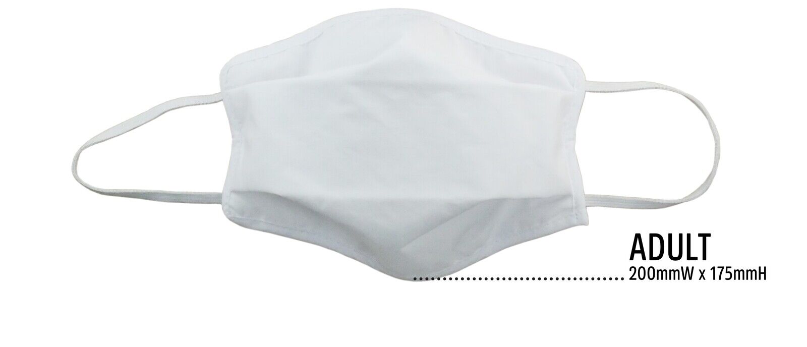 6x Tigerplast Fabric Face Mask Washable Reusable Mask Protect Cover - White Price