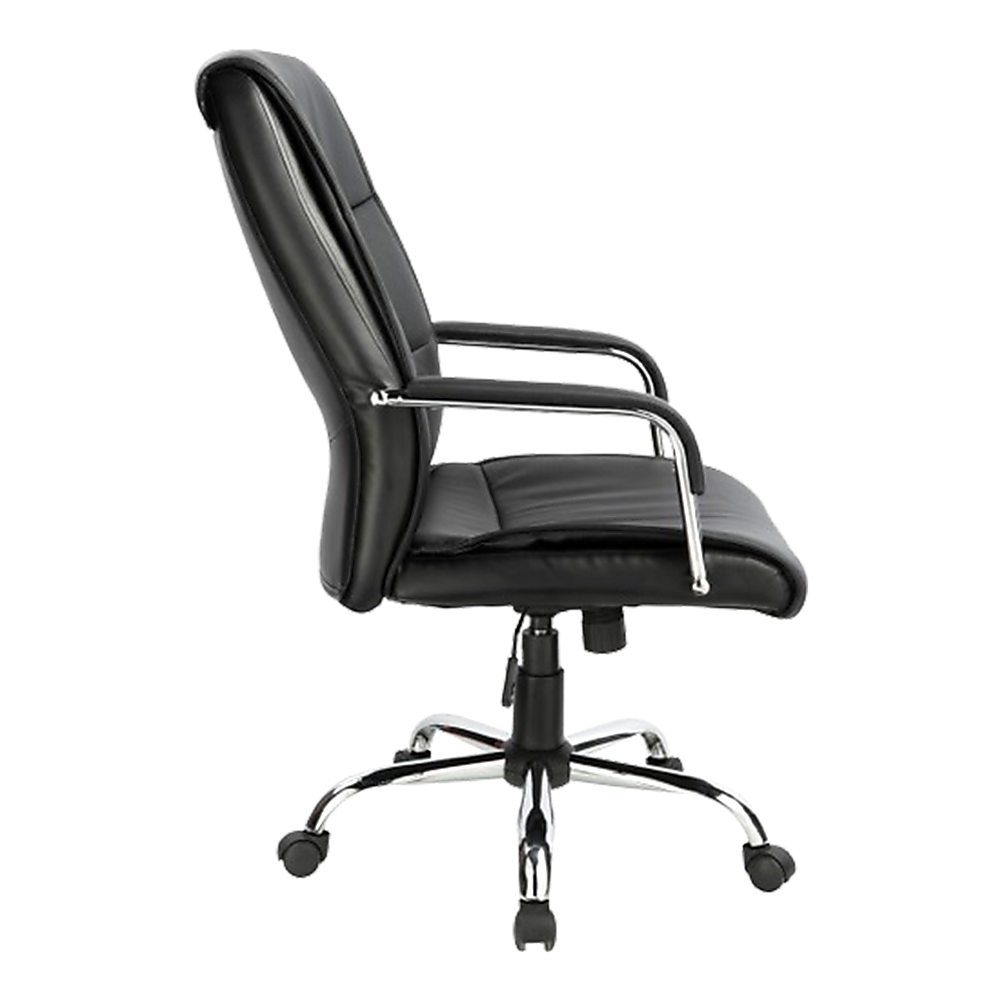 PU Leather Office Chair Executive Padded Black Price