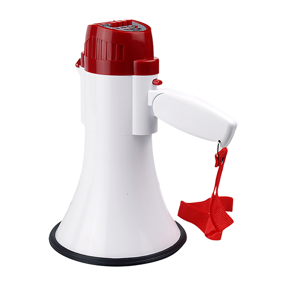 Audio Megaphone 25Watt Bull Horn with Siren Price