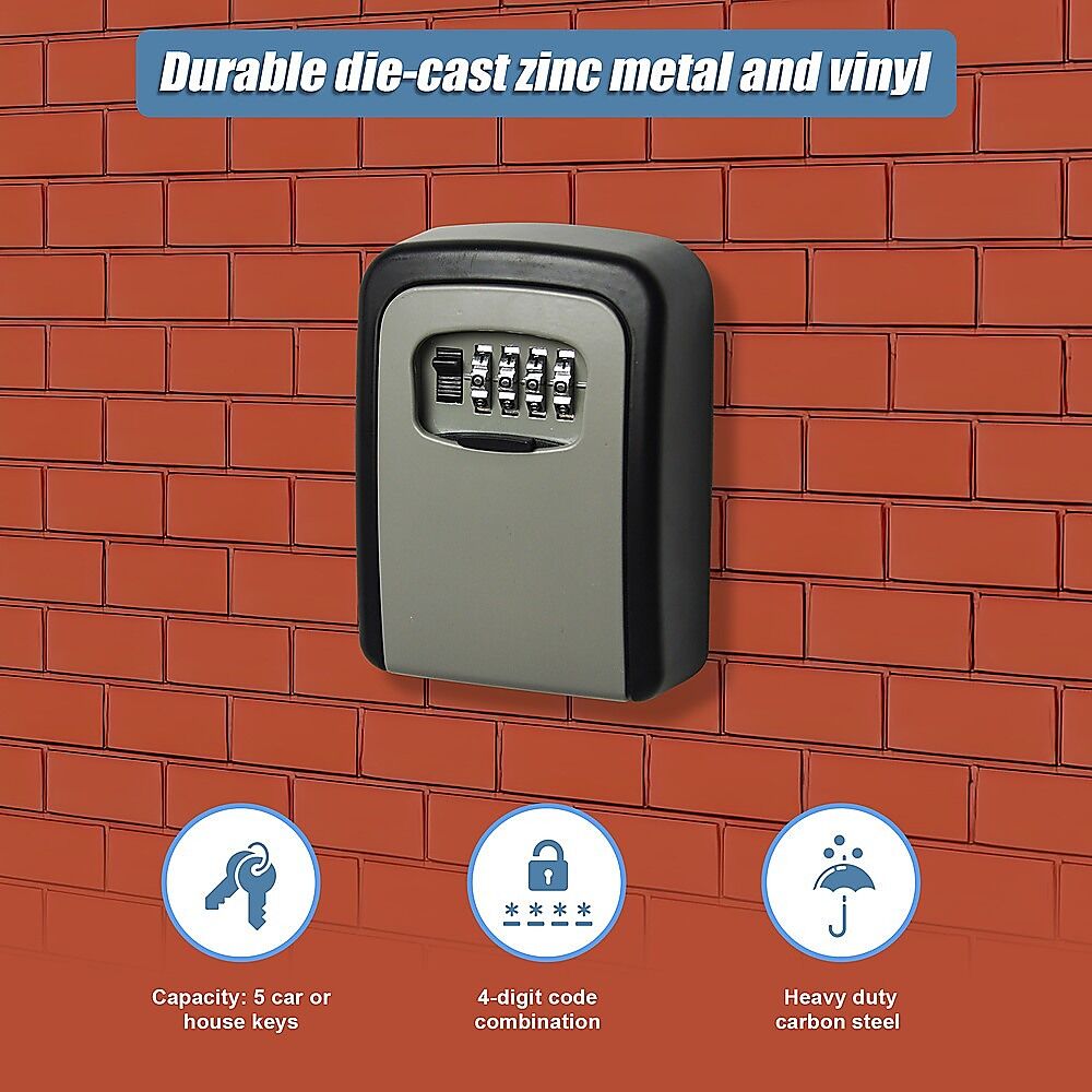 Commercial Grade Lock Wall Mounted Key Safe Storage Lock Box security Price