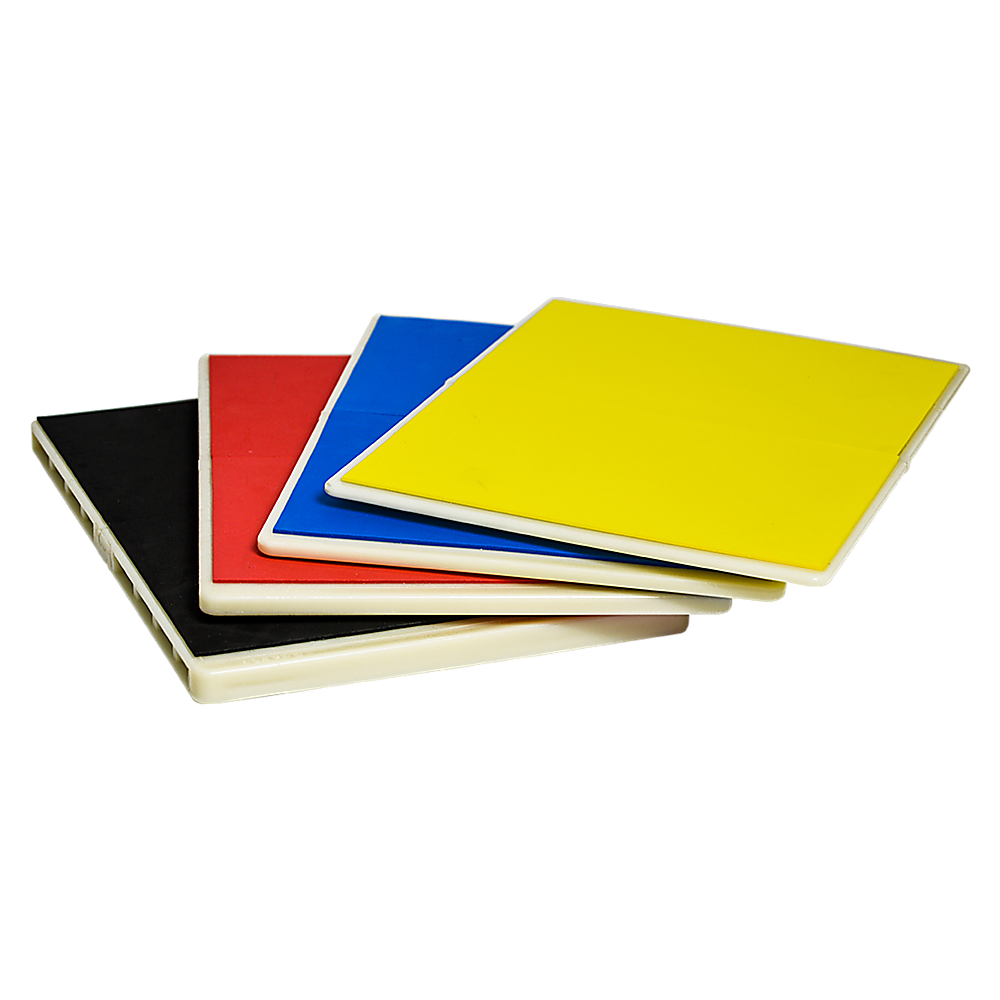 Martial Arts Supply Rebreakable Board Taekwondo, MMA, Karate-Set: Yellow, Blue, Red & Black Price