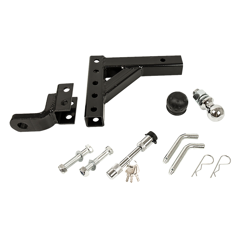 Adjustable Tow Bar Tongue Hitch 50mm Ball Towbar Drop Trailer Caravan 4WD Price